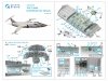Quinta Studio QD32246 F-104A 3D-Printed & coloured Interior on decal paper (Italeri) 1/32